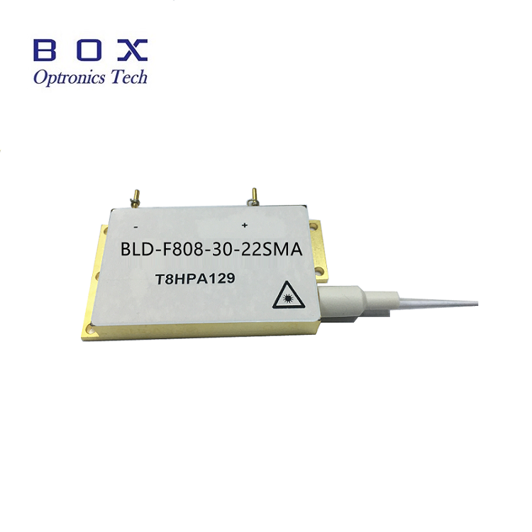 Modúl Cúpláilte Snáithín 808nm 30W Laser Diode 200um